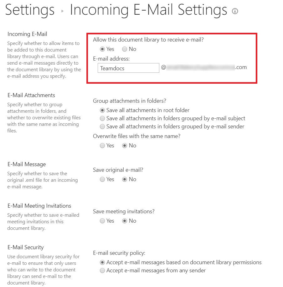How To Enable Incoming Mails In Sharepoint Online Cloud Decoded