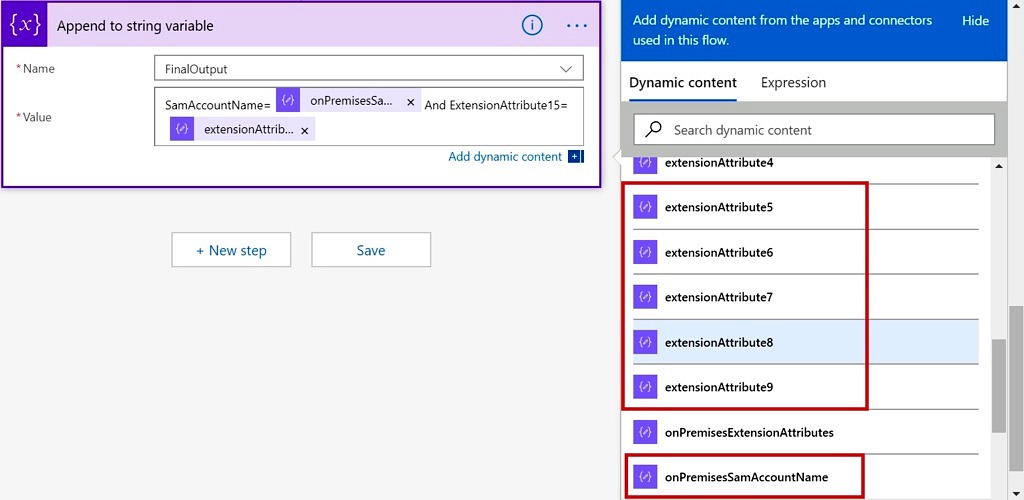 Access On-Premise Extension Attributes from Azure AD in MS Flow - Cloud