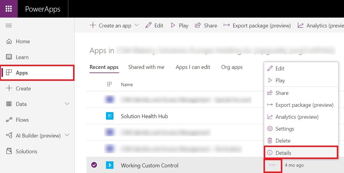 powerapps popup app